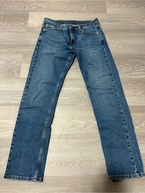 Levi's Medium Blue Straight Leg Jeans